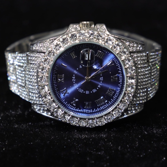BLUE FACE WATCH